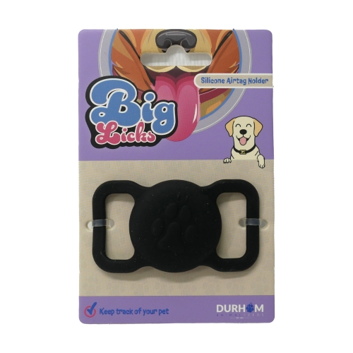 Silicone Airtag Holder Black