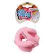 Rubber Twist Ball Pink