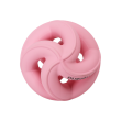 Rubber Twist Ball Pink