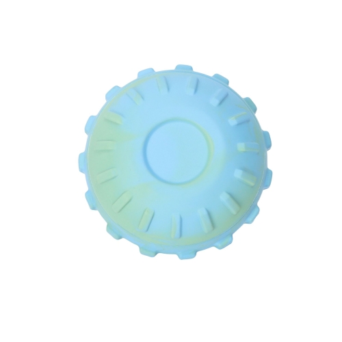 Rubber Treat Ball - Small - Blue & Green