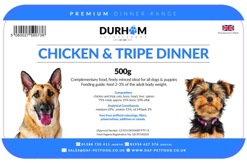 Chicken & Tripe Dinner