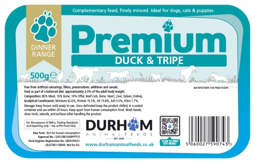 Duck & Tripe Dinner