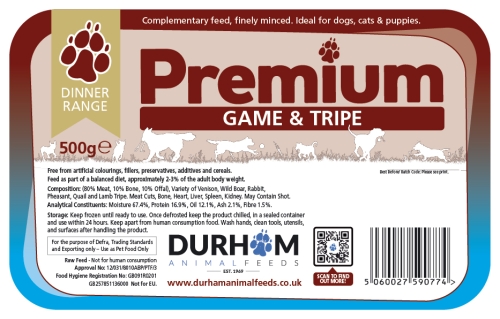 Game & Tripe Dinner