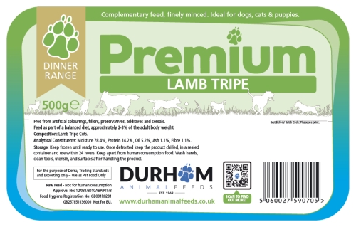 Lamb Tripe Dinner