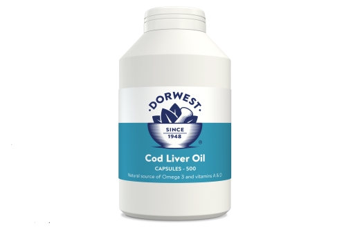 Cod Liver Oil Capsules - 500c