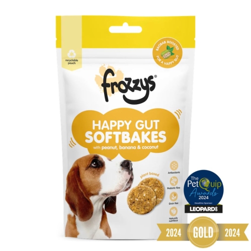 Frozzys - Happy Gut Softbakes Boosted With BAOBAB, Peanut, Banana & Coconut - 80g