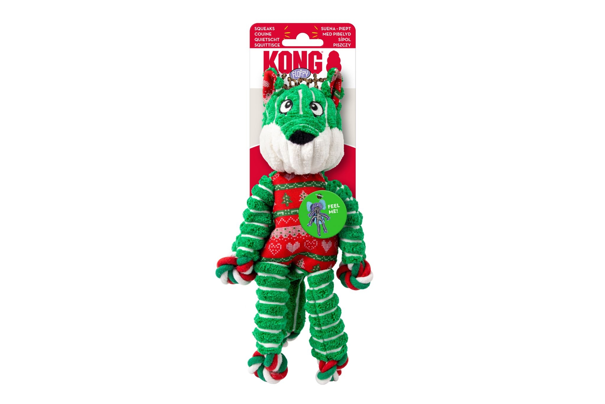 kong-christmas-dog-floppy-knots-fox-small-medium-durham-animal-feeds