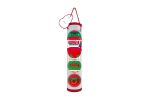 KONG - Christmas Dog Occasions Balls Medium 4pack