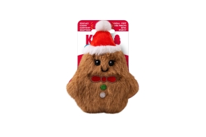KONG - Christmas Dog Snuzzles Mini Gingerbread XS