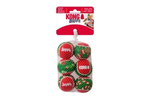 KONG - Dog Christmas SqueakAir Balls 6pk