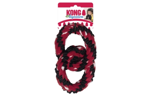 KONG - Signature Rope Double Ring Tug
