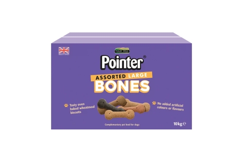 Pointer - Assorted Large Bones (Box) - 10kg