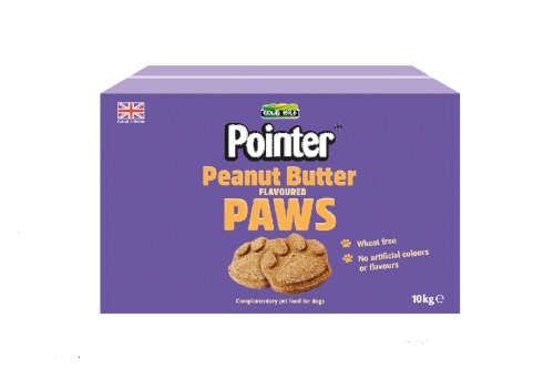 Pointer - Peanut Butter Paws (Box) - 10kg