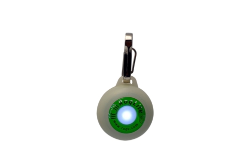 Rogz Roglite Safety Light - Lime Glow
