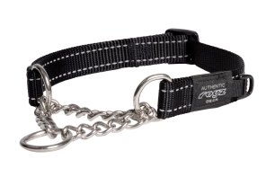 Rogz Control Chain Collar Black