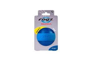 Rogz Squeekz Ball Blue