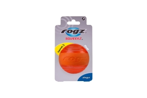 Rogz Squeekz Ball Orange