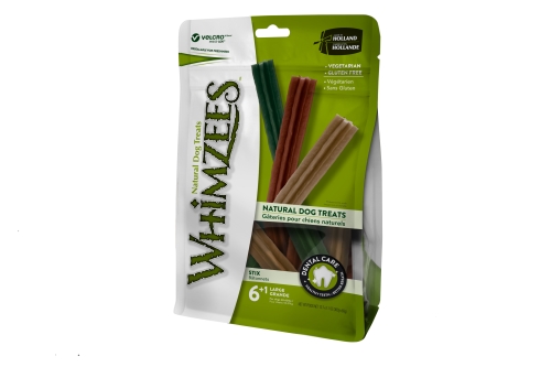Whimzees - Stix - 180mm - (L) (Handypack) - 6pcs + 1FOC